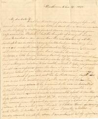 1840 June 14, Woodbourne, to My dear sister R, Philadelphia