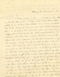 1835 November 20, Haverford, to Dear Sister, Philadelphia