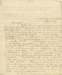 1836 February 7, Haverford, to Dear Mother, Philadelphia