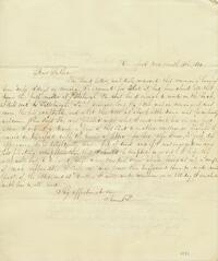 1836 March 18, Haverford, to Dear Father, Philadelphia
