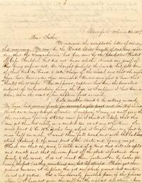 1837 October 31, Haverford, to Dear Father, Philadelphia