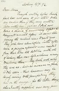 1892 June 7, Awbury, to Dear Anna, Spring Lake