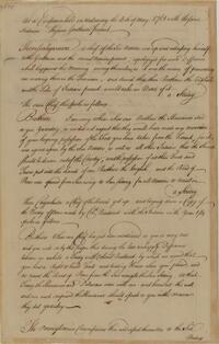 Minutes of Conference at Fort Pitt between George Croghan, Deputy for Indian Affairs and the Indians of various tribes, May 5, 1768