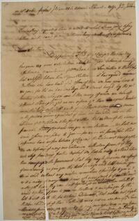 Conversation with the Indians at Israel Pemberton's, April 19, 1756