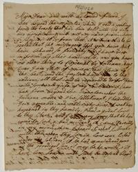 Pemberton's Letter from Frederick Post, October 5, 1760