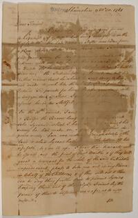 Nathaniel Holland's letter to Israel Pemberton, September 30, 1761