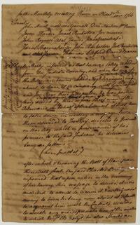 Minutes of Conference between the Friendly Association and Indians at Philadelphia, October 24, 1766