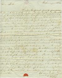 1833 September 15, Woodbourne, to Dear Brother, Philadelphia