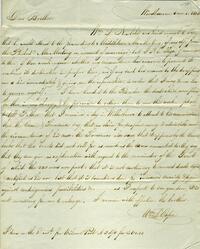 1834 May 5, Woodbourne, to Dear Brother, Philadelphia