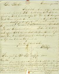 1835 September 15, Woodbourne, to Dear Brother, Philadelphia