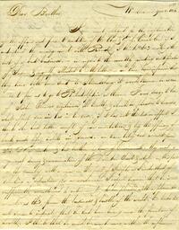1836 September 2, Woodbourne, to Dear Brother, Philadelphia