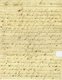 1838 December 16, Woodbourne, to Dear Brother, Philadelphia