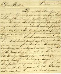 1841 December 27, Woodbourne, to Dear Brother, Philadelphia