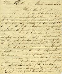 1843 December 26, Woodbourne, to Dear Brother, Philadelphia