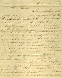 1846 August 1, Woodbourne, to Dear Brother, Philadelphia