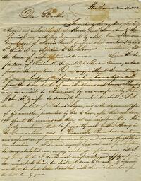 1852 October 11, Woodbourne, to Dear Brother, Philadelphia