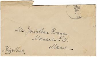 Letter from Elizabeth S. Cope to Rachel R. Cope Evans, 1928 September 2