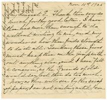Letter from Rachel R. Cope Evans to Elizabeth S. Cope, 1925 November 11