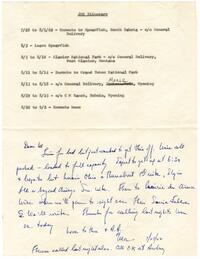 Letter from Joseph M. Evans to Anna R. Evans, 1962 July 27
