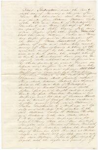 Indenture from William Forbes to John Teaney, 1795 September 7; certified by Richard L. Lloyd, 1845 September 9