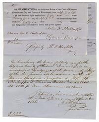 Court documents regarding John H. Oberteuffer and Sylvester Bonnaffon, 1859 May 12