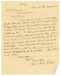 Letter from Francis R. Cope to the Warner Company, 1902 June 20