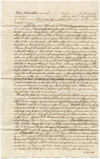 Indenture from John T. Barr to "McCorkle"