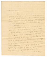 Letter from Thomas P. Cope to J. R. Burden, 1832 January 12