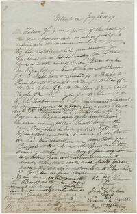 Letter to Joseph Talcot, 1837-01-28