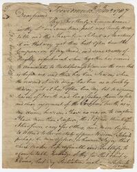 Letter from Moses Brown, 1787-11-13