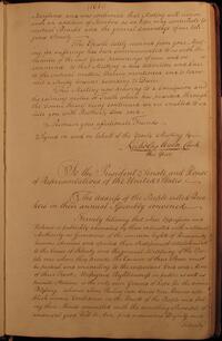 Philadelphia Yearly Meeting Minutes, 1789-09-28 to 1789-10-03 [extracts]