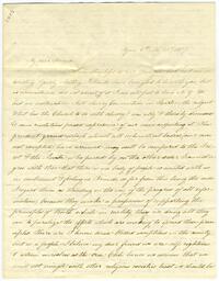 Letter to Joseph Tallcot, 1837-10-25