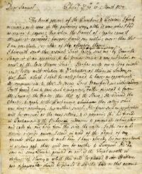 Letter to Samuel Allinson, 1772-10-30