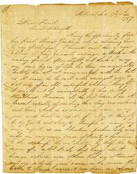 Letter to Samuel Fothergill, 1757-10-17