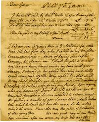 Letter to George Dillwyn, 1767-04-15