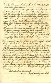 Philadelphia Monthly Meeting Minutes, 1844 [extracts]