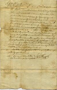 Letter to Robert Pleasants, 1792-09-20