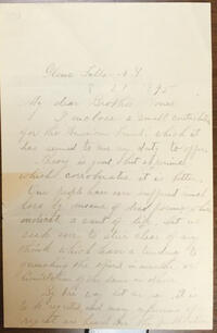 Letter from H. Eddy to Rufus Jones 1895 August 21