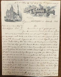 Letter from Joel Mills to Rufus Jones 1896 March