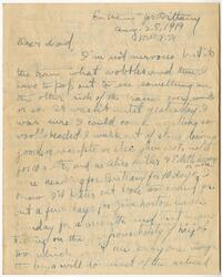 Beulah Hurley Waring letter to William W. Hurley