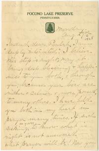 Ethel R. Potts letter to Beulah Hurley Waring