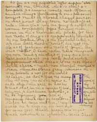 Katharine Wistar Elkinton letter fragment