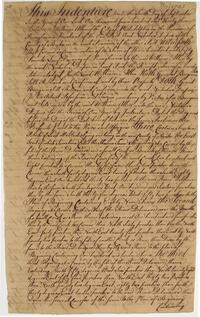 Deeds of Land from William Penn to Nicholas Dupue, September 10, 1733