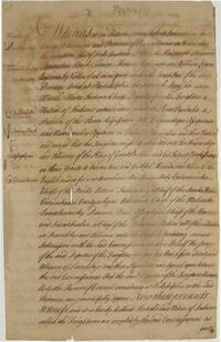 Exemplification of record of Indian Treaty at Lancaster, July 23, 1748