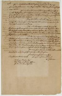 Johnson's request to George Croghan & Message sent by him to the Susquehanna Indians