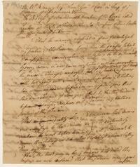 Address of Friends to the Governor in Reference to the Easton Treaty, November 4, 1756