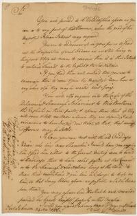 George Croghan's Instructions from William Johnson, November 24, 1756