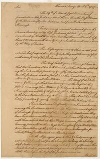 Pemberton's Letter from George Croghan [from Harris' Ferry], April 2, 1757