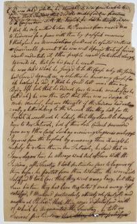 Conrad Weiser's Memoranda of his Conversation on Indian Affairs, April 17, 1757