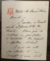 Letter from Lloyd Mifflin to Rufus Jones 1898 March 29